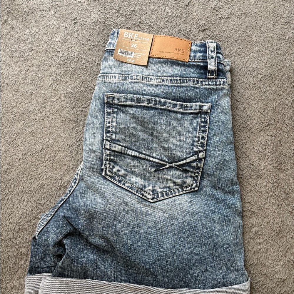 BKE Women's Blue Jean Shorts